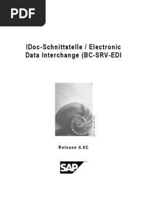 Idoc-Schnittstelle - Electronic Data Interchange (Bc-Srv-Edi) (Caedi) | Pdf
