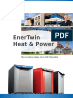 EnerTwin micro-CHP system offers affordable heat and power generation