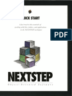 NeXTSTEP Quick Start 1994 PDF