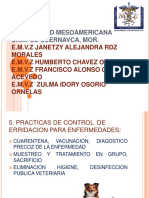 Control de enfermedades: cuarentena, vacunación y desinfección