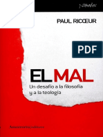 Ricoeur Paul - El mal. Un desafio a la filosofia y teologia.pdf