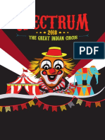 Spectrum NIFT 2018 Poster
