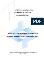 ANEXO 3 - Diretrizes para Elaboração de Orçamentos de Linhas de Transmissão