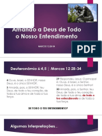 Amando A Deus de Todo o Nosso Entendimento