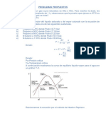 Problemas de química física y termoquímica