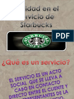 SERVICIO Starbucks