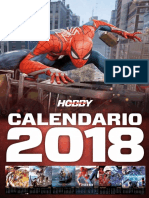 Calendario Hobby Consolas 2018