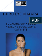Third Eye Chakra: Sodalite, Onyx Blue, Abalone Blue, Lapis, Cat'S Eye