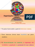 Percurso 4. Organizações Internacionais Regionais 9ºANO 2015pptx