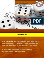 Exposicion de Variables