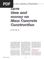 Save Time and Money on Mass Concrete