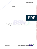 Sni 03 6820 2002 Spesifikasi Agregat Halus Untuk Pekerjaan PDF