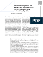 Derechos de Imagen Doble Tributacion