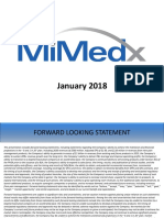 2018 01 10 MiMedx Investor Presentation FINAL 