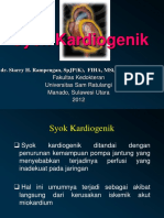 Dr. Starry H. Rampengan - Syok Kardiogenik Starry PPT April 2012