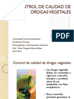 4. Control de Calidad Drogas Vegetales 2013-2014