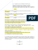 Cuestionario Dinamica de Un Sistema de Particulas.