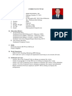 Curriculum Vitae English