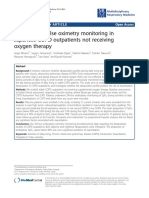 Ambulatory Pulse Oximetry Monitoring in Japanese COPD Outpatients Not Receiving Oxygen Therapy