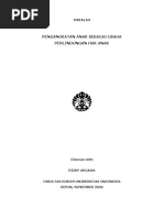 Perlindungan Hukum terhadap Anak Korban Perceraian