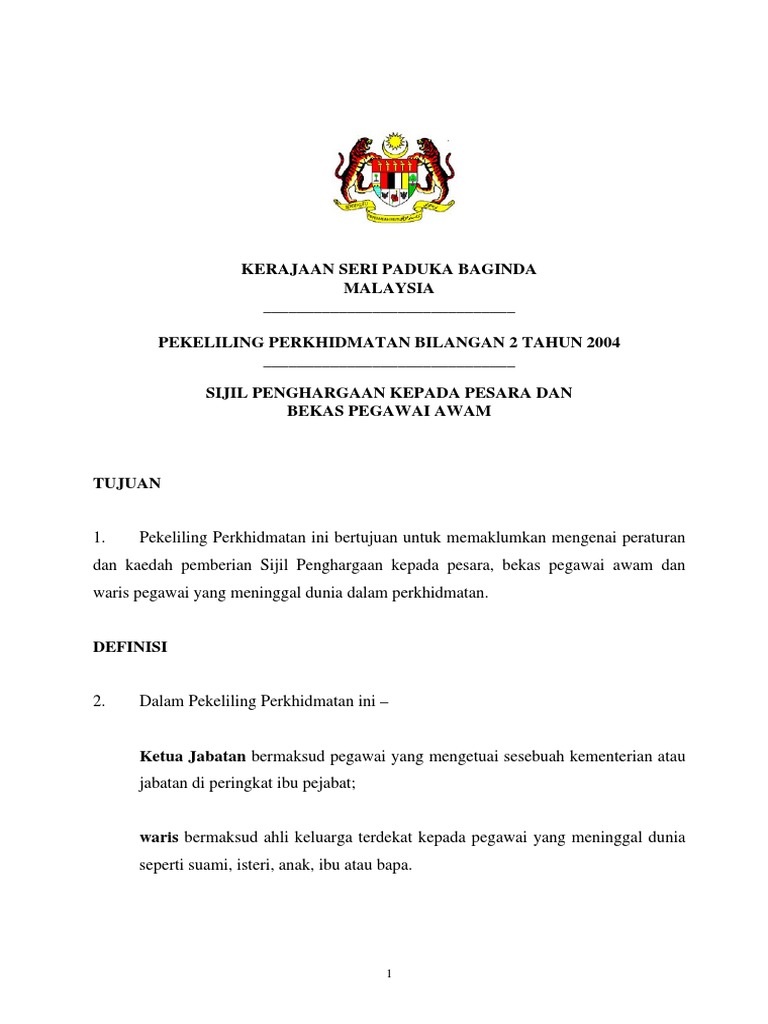 Sijil Penghargaan Pesara Jpa Pdf