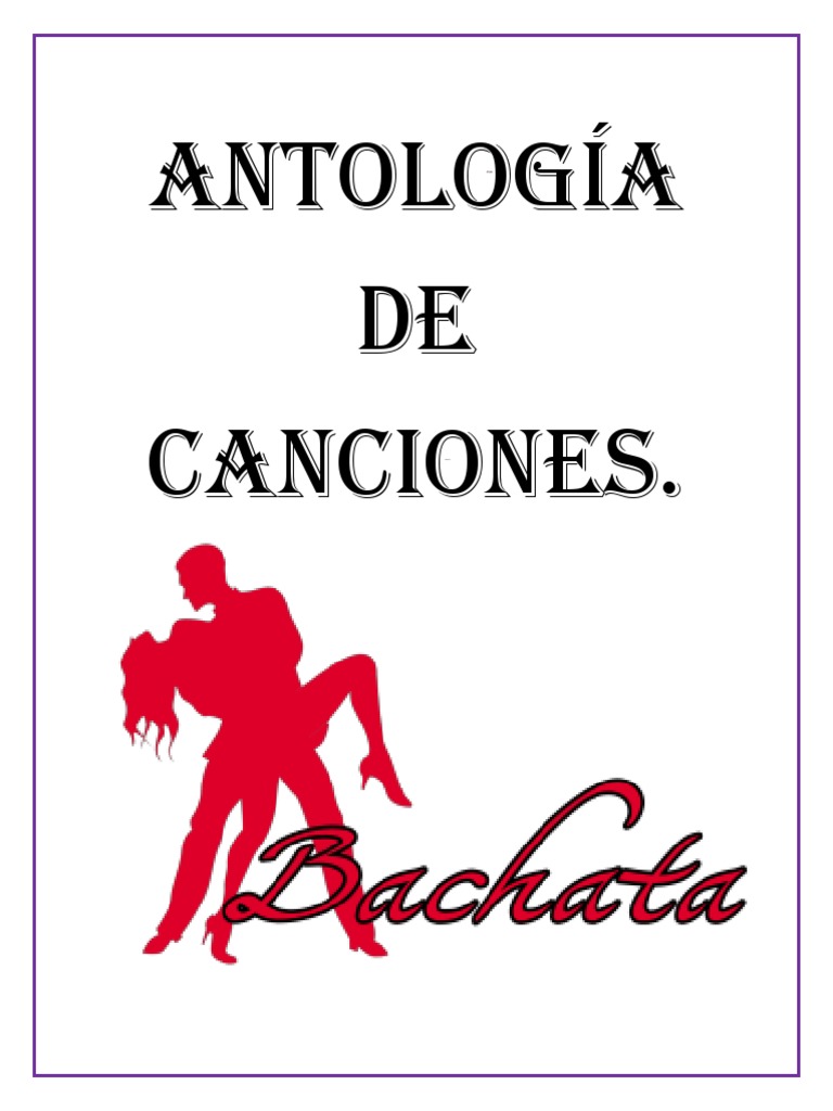 Antología de Canciones | PDF | Amor | Entretenimiento (general)