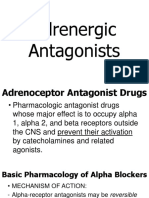 Adrenergic Antagonists Edited