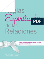 Reglas Espirituales de Las Relaciones - CBergYehuda PDF