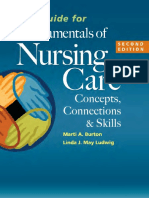 Study Guide For Fundamentals of Nursing Care Burton Marti SRG PDF