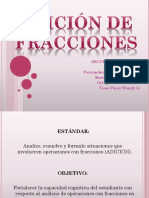 Adicion de Fracciones