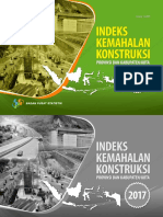 Indeks Kemahalan Konstruksi Provinsi Dan Kabupaten - Kota 2017