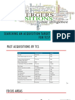 Searching An Acquisition Target For TCS