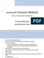 Acoustic Emission Method - Short Presentation For Students