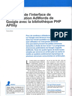 5560795 Adwords de Google Avec La Bibliotheque Php Apility