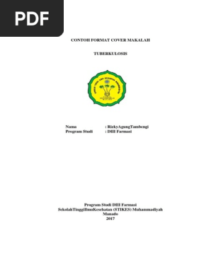 Contoh Format Cover Makalah
