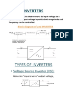 Types of Inverters