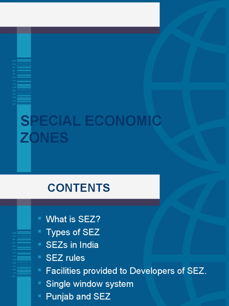 Special Economic Zones PPT New
