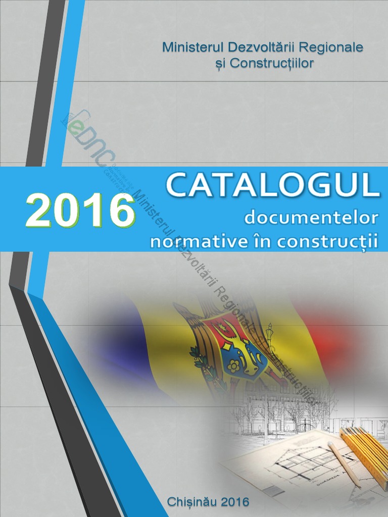 Catalogul Documentelor Normative In Constructii 2016 PDF | PDF