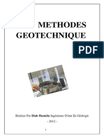 Les Méthodes Géotechniques