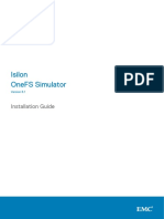 Isilon OneFS Simulator Install Guide