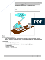 Etude de dimensionnement de réseau de distribution