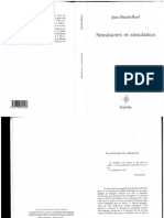 (Debats) Jean Baudrillard-Simulacres Et Simulation -Editions Galilee (1981).pdf