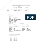 Format Pengkajian Asuhan Kebidanan Pada Bayi Baru Lahir