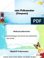 Domain Psikomotor (Simpson)