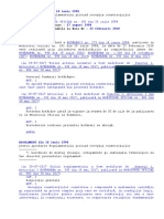 HOTARARE Nr. 273 Din 14 Iunie 1994 Privind Aprobarea Regulamentului de Receptie a Lucrarilor de Constructii Si Instalatii Aferente Acestora