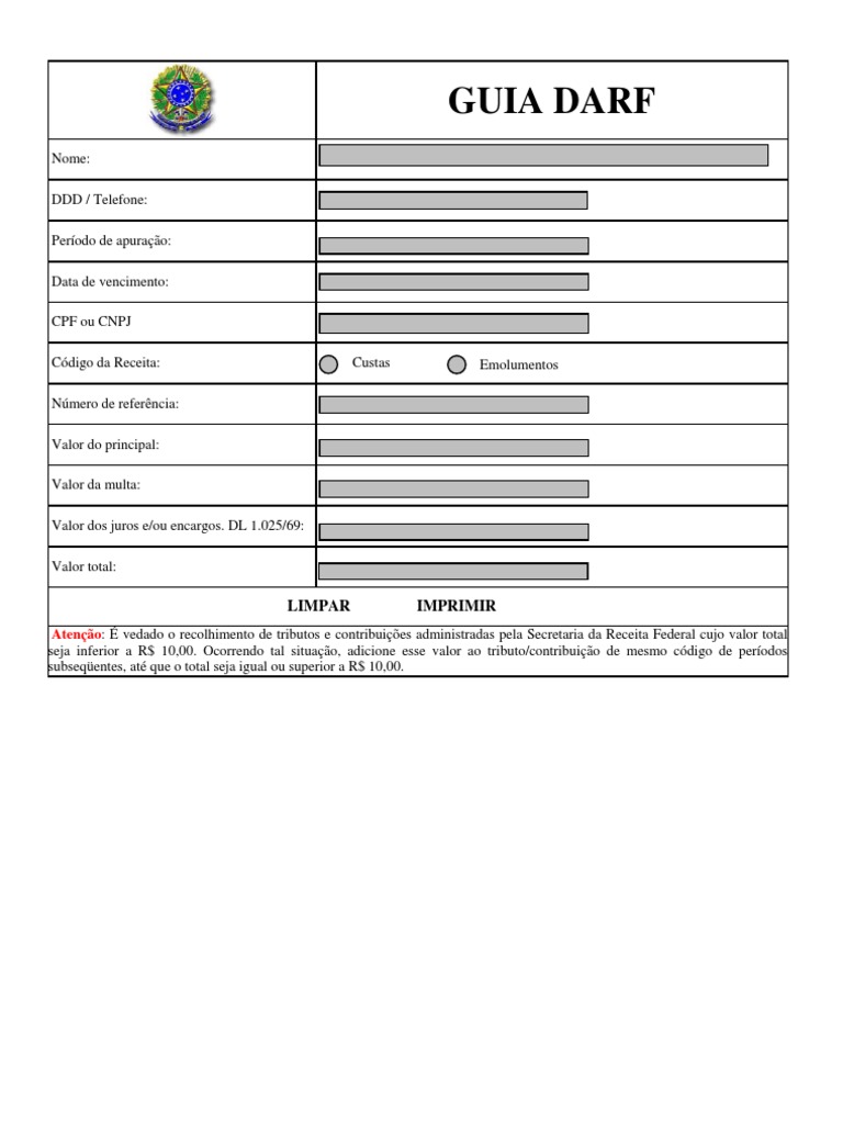 DARF Geral | PDF