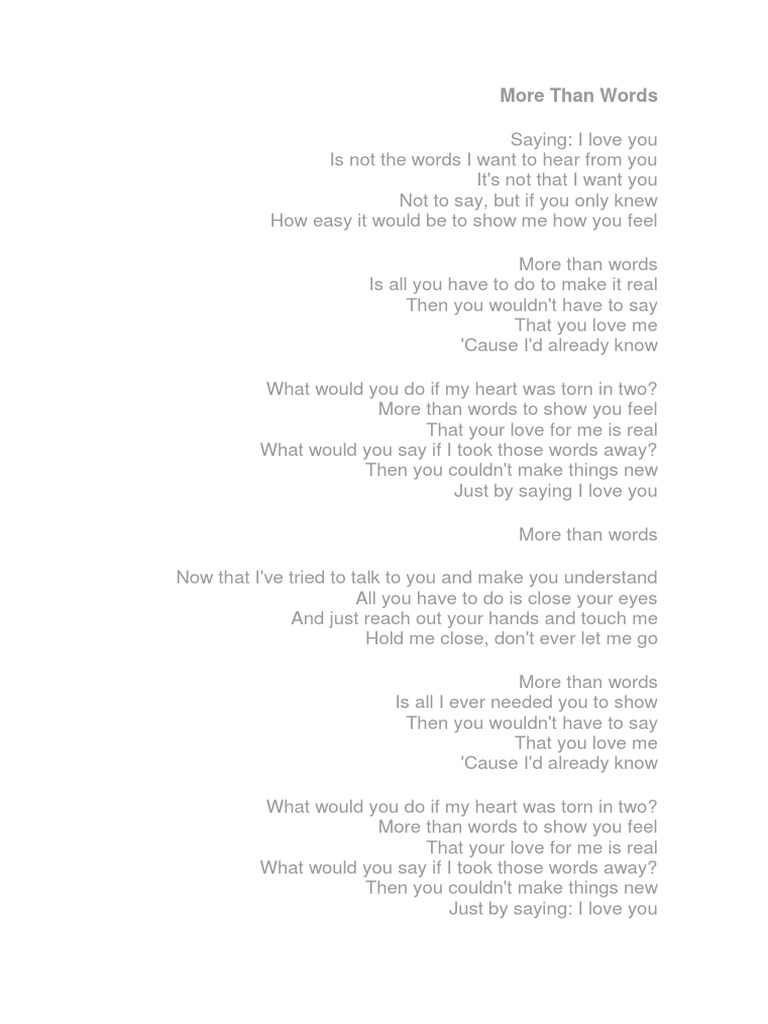 MORE GET THE WORDS intelligence overview