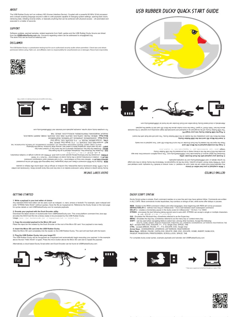 Usb Rubber Ducky | PDF | Flash Memory | Usb