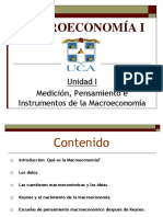 Unidad I Medicion Pensamiento e Instrumentos de La Macroeconomc3ada
