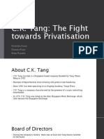 Studi Kasus C K Tang Singapore - Corporate Governance